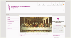 Desktop Screenshot of haigerloch-evangelisch.de